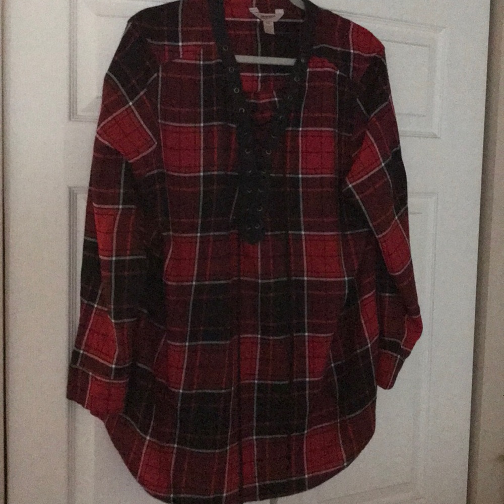 Arizona lace up shirt